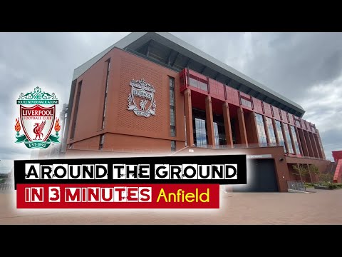 Liverpool | 3 Minute Stadium Tour (Anfield) - Quick Cycling Stadium Tour