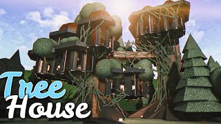 Bloxburg: Giant Tree House Modern  || House Build