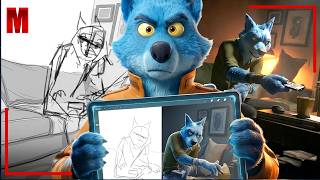 How I use AI as an ARTIST (  No Joke! )