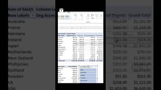 Excel pivot table tips and tricks #msoffice2016 #msexcel #trending