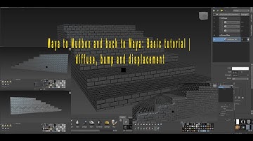 Mudbox Texturing # 2 |mudbox tutorial beginner | Maya to Mudbox and back to Maya: Basic tutorial