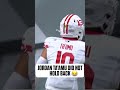 Jordan Ta'amu LOVED the TD pass 👀😂