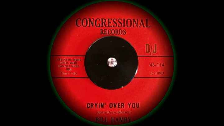 Bill Hamby - Cryin' over You (1962) HD