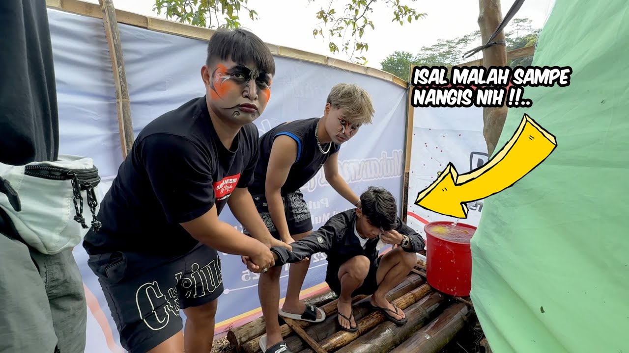 Gak jadi ikut warok !! ISAL NANGIS DI BELAKANG PANGGUNG