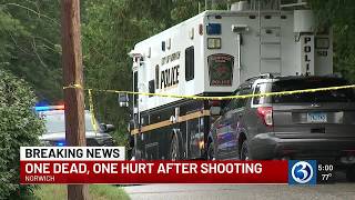 One dead one hurt after shooting in Norwich