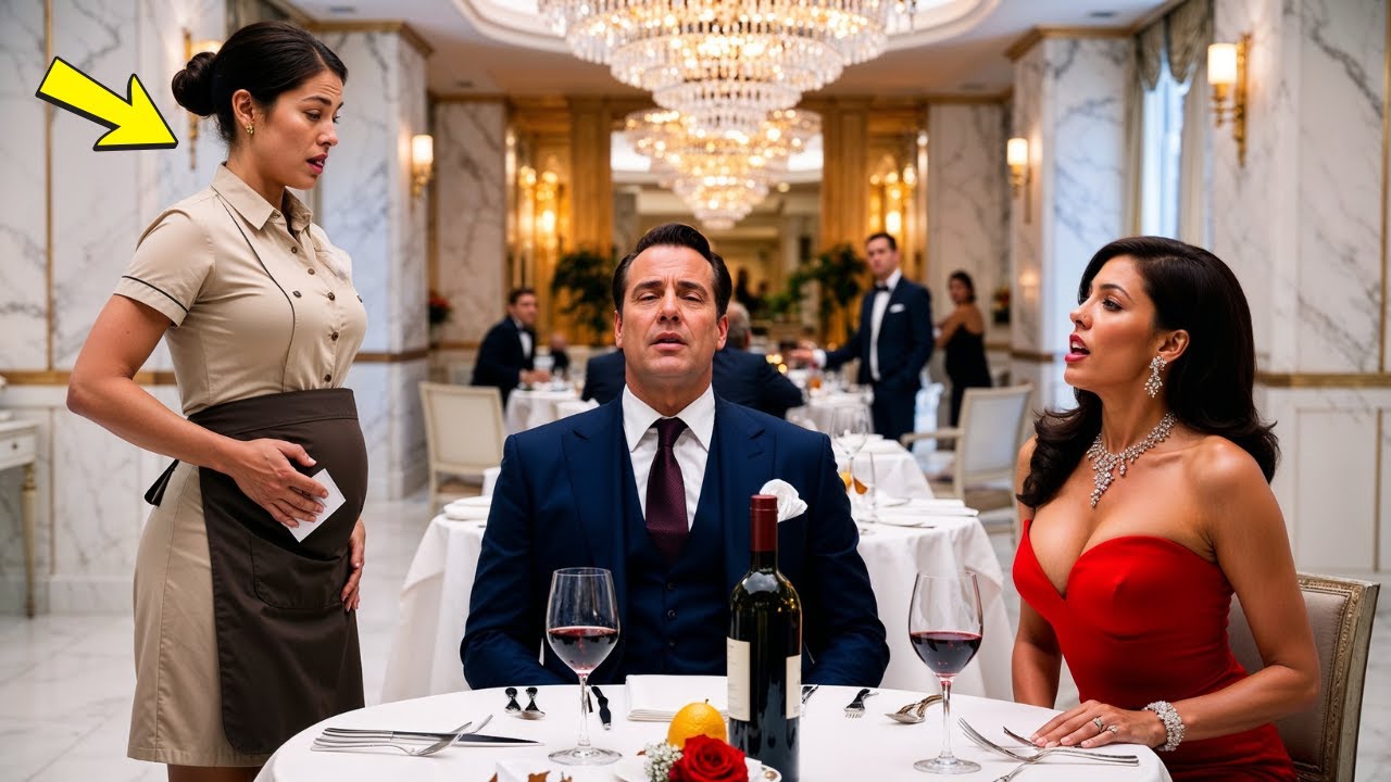MILIONARIO PORTA L'AMANTE IN UN HOTEL DI LUSSO, MA A SERVIRE LA CENA È LA SUA EX INCINTA