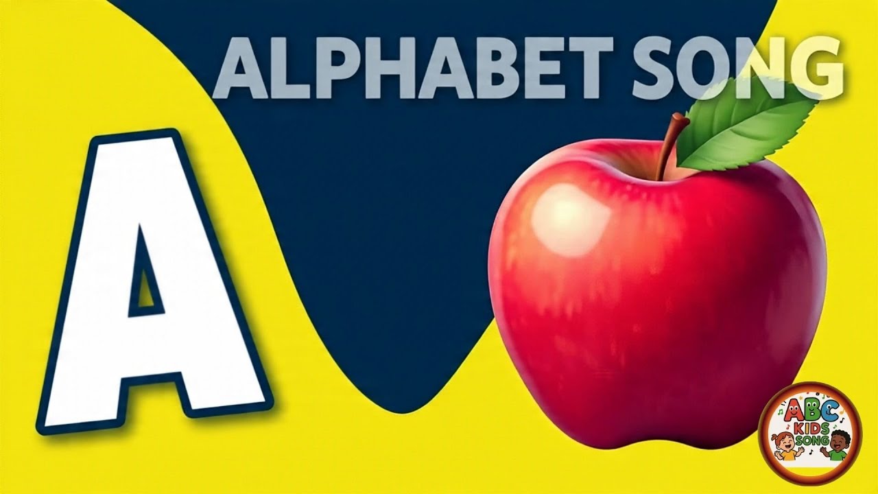 A for Apple B for Ball Fun Phonics ABC Song Baby Educational Alphabet ...