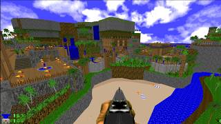 DOOM MOD Doom 2 TropicHELL RC1 RC2b MAP 09 Tropic HELL Monster Alliance UV Max Blind CBM,Amiga Angel