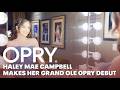 Haley Mae Campbell Debut Recap