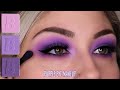 Rainbow Eye Makeup Series | Purple Eye Makeup Tutorial