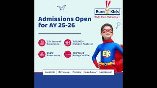 🌟 Begin your child’s early learning journey with EuroKids – The Pre-School Expert!