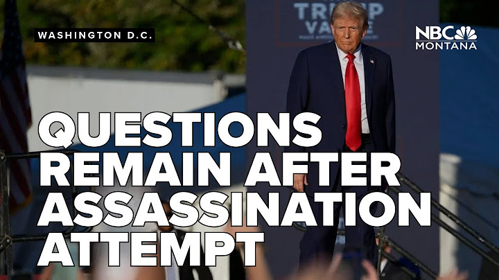 Questions remain about the Secret Service's handling of Trump assassination attempt