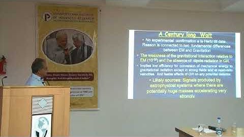 Public Lecture by Professor Bala Iyer at IAR, Gandhinagar