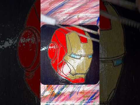 【Ironman】 #avengers #marvel #satisfying #drawing #asmr #shorts