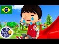 Canções para Bebe | Com Amigos Você Pode Contar | Desenho para Bebe | Little Baby Bum em Português