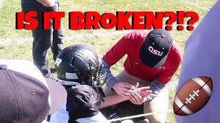 Game day routine | injury emt called