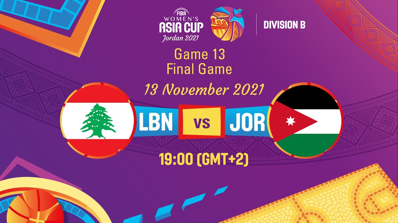 FINAL | Lebanon v Jordan | Full Game - FIBA Women's Asia Cup 2921