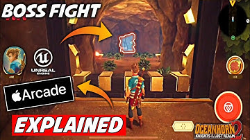 OCEANHORN 2 - iOS / Android / NEW GAMEPLAY (Unreal Engine 4) Apple arcade explained / MMORPG/ RPG