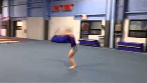 Cassidy: Floor- back layout 1 1/2 twist, front layout