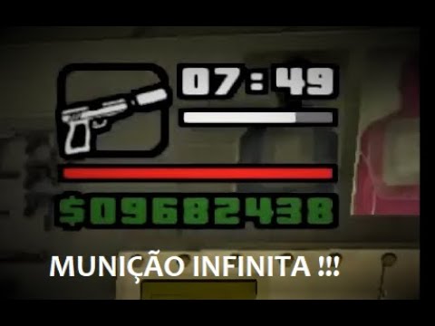 GTA SAN ANDREAS - Coletando as armas brancas e armas de fogo no início do  game sem morrer- 1 de cada 