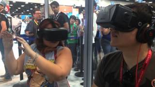 Oculus Rift. Into The Storm Showcase. Comic-Con