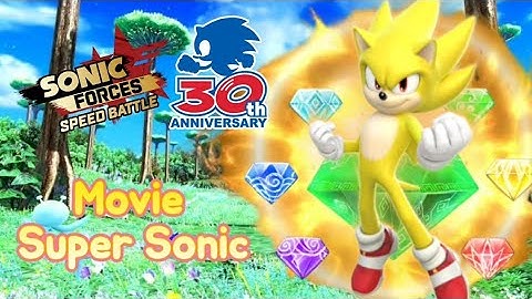 How to get super sonic in sonic forces speed battle