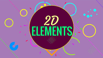How to make 2D Elements for Motion Graphics in Blender