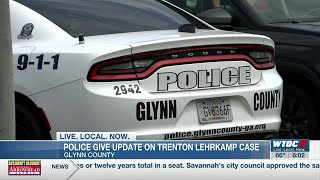 Glynn Co. Police give update on Trenton Lehrkamp Case