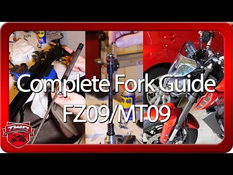FZ09 Forks Suspension Upgrade DIY Guide