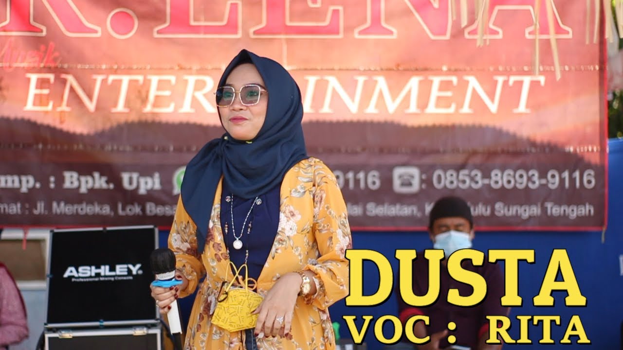 DUSTA (Rita Sugiarto ) VOC : RITA @R.LENA ENTERTAINMENT | ELECTONE IKI BARABAI |