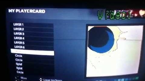 Black Ops 8 ball splatter emblem