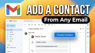 How to Add a Contact in Gmail (2026) — Quick & Easy