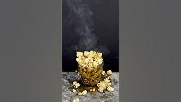 Making popcorn through fireball #experiements #relaxing #asmrsound #relaxingsounds