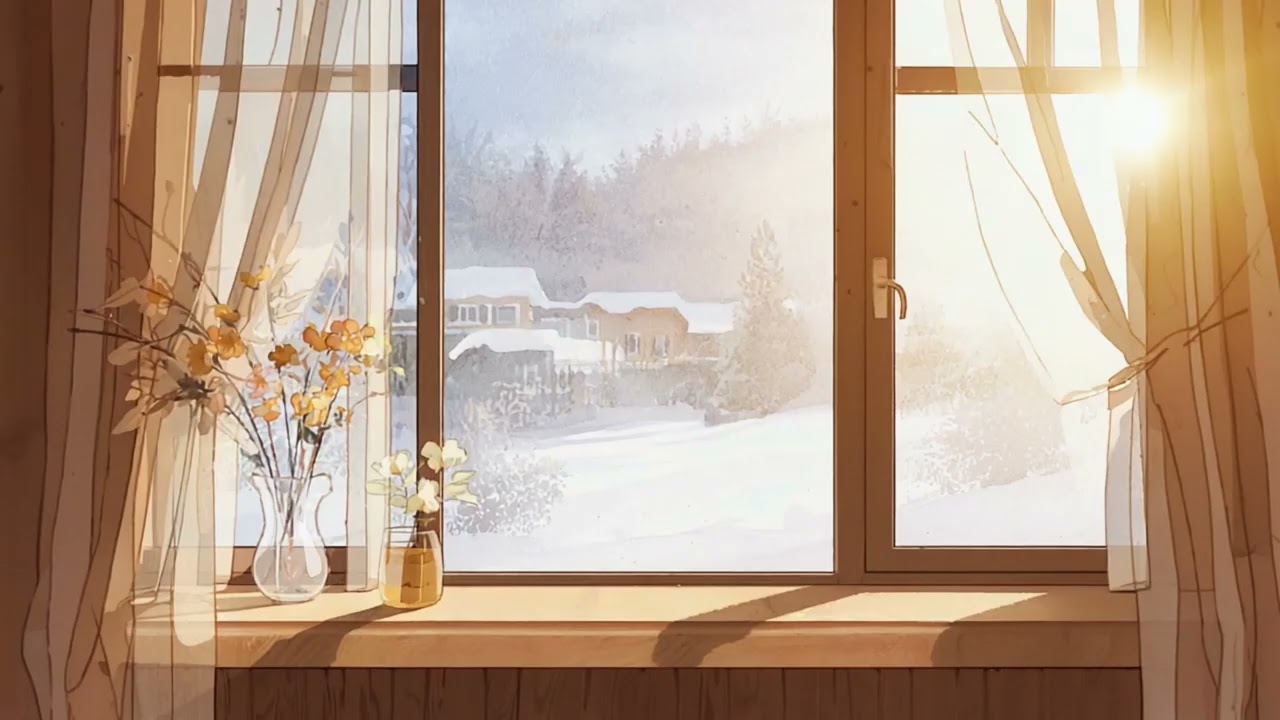 Glowing Vision Of Hope | Soft Korean/Japanese Style Relaxing Piano Music