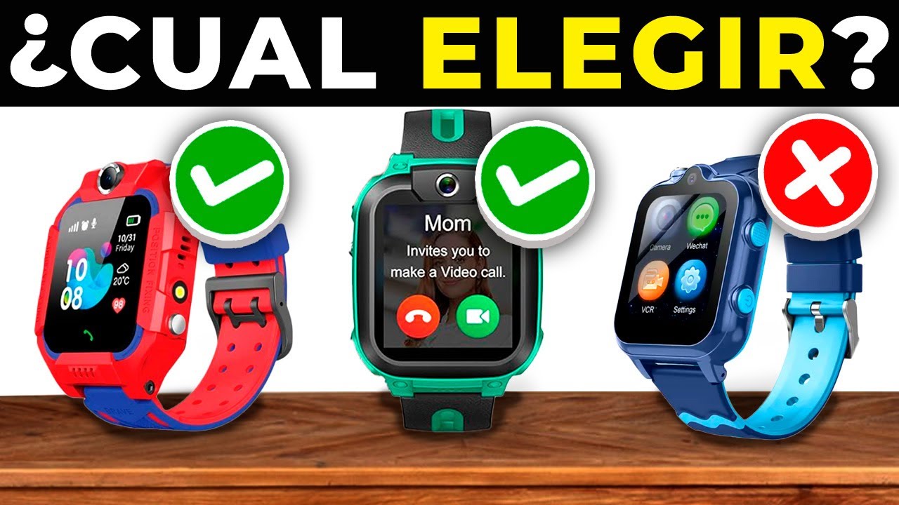 😮 Los 5 MEJORES SMARTWATCH para NIÑOS con GPS 2025 | RELOJES INFANTILES Calidad Precio