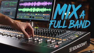 🎶 How to Mix a Full Band on the Soundcraft Si Impact (Complete Pro Guide)