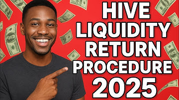 🔥Hive Liquidity Return Procedure 2025 Explained||Crypto for beginners||Binance crypto methods 2025🔥