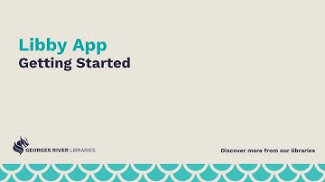 Libby App - Getting Started