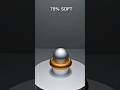 0% vs 100% Torus 3D Soft Body Simulation in Cinema4D #3dart #animation #3danimation #satisfying