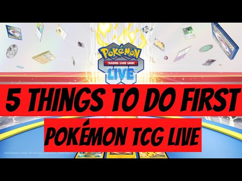 Pokemon TCG Live - 5 Things to do First