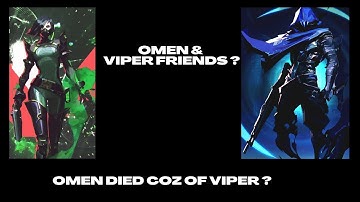Sage - Omen - Viper Relation Explained. #Valoranttheory #Valorantlore