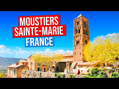 VERDON GORGE - MOUSTIERS-SAINTE-MARIE - FRANCE (Provence, 4K)
