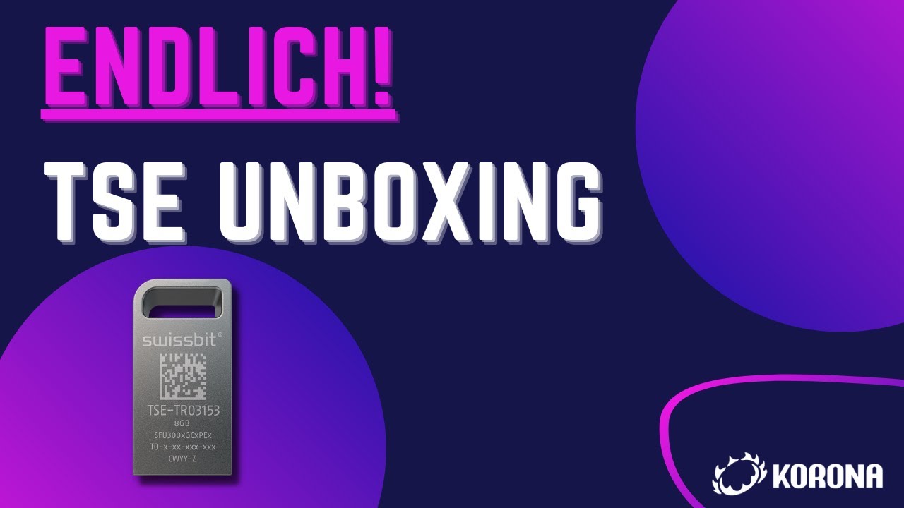 Update Swissbit TSE Unboxing - So kommt die TSE bei Ihnen an. (Kassengesetz 2020)
