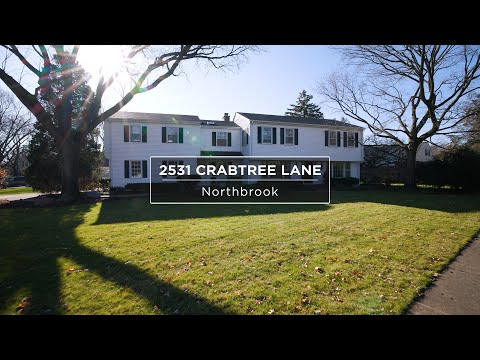 2531 Crabtree Lane, Northbrook, IL home video tour