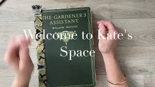 The Gardeners's Assistant Junk Journal. Choosing pages for a Junk Journal.  Then things get real.