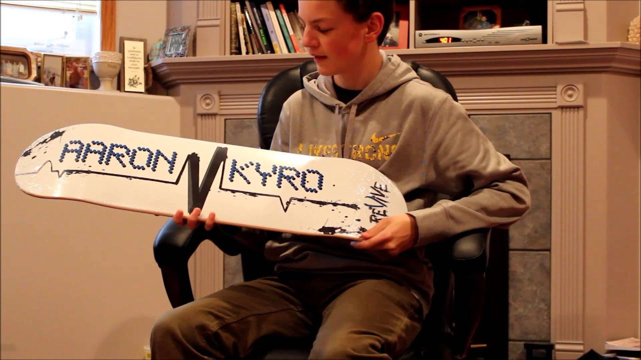Revive Skateboards Aaron Kyro Pro Model Deck Unboxing!! YouTube