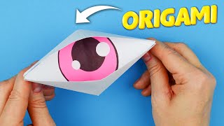 How to make origami blinking eye | DIY Paper craft tutorial