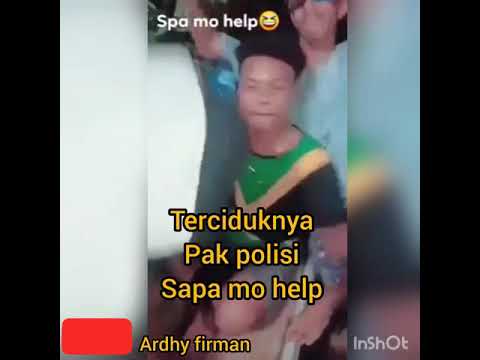 Terciduk hina polisi SAPA MO HELP