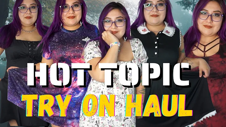 Hot Topic Try on Haul | Alt Thick Girl Haul 2021