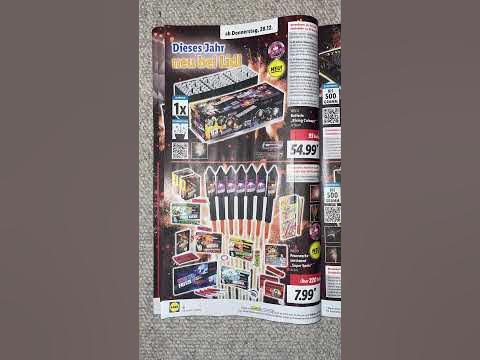 feuerwerk Lidl Feuerwerk Prospekt 2023/42 Region nrw Bielefeld YouTube